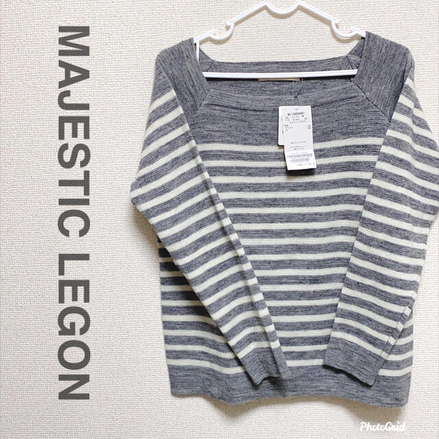 MAJESTIC LEGON(マジェスティックレゴン)のMAJESTIC LEGON ミラノリブプルオーバー レディースのトップス(ニット/セーター)の商品写真