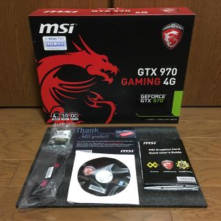 MSI Geforce GTX 970(PCパーツ)