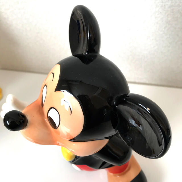 ディズニー　ミッキーマウス　ドナルド　ヴィンテージ  陶器製  レトロ　5体