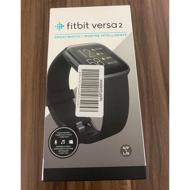 Fitbit Versa2 フィットビット　バーサ2 ブラック スポーツ/アウトドアのトレーニング/エクササイズ(トレーニング用品)の商品写真