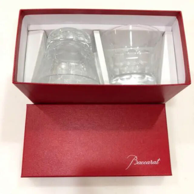 Baccarat(バカラ)の☆新品未使用品☆ バカラ　ビバ　ペアグラス　2013 インテリア/住まい/日用品のキッチン/食器(グラス/カップ)の商品写真