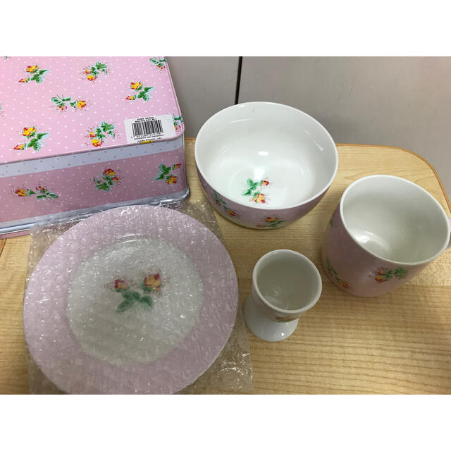 Cath Kidston(キャスキッドソン)の【キャスキッドソン　朝食セット】PINK SPRING インテリア/住まい/日用品のキッチン/食器(食器)の商品写真