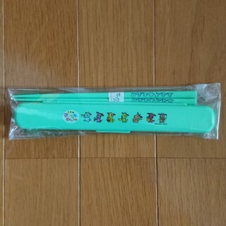 マーブルわんちゃん ケース付き箸(弁当用品)