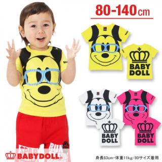 ベビードール(BABYDOLL)のBABYDOLLミッキーTシャツセット(Ｔシャツ)