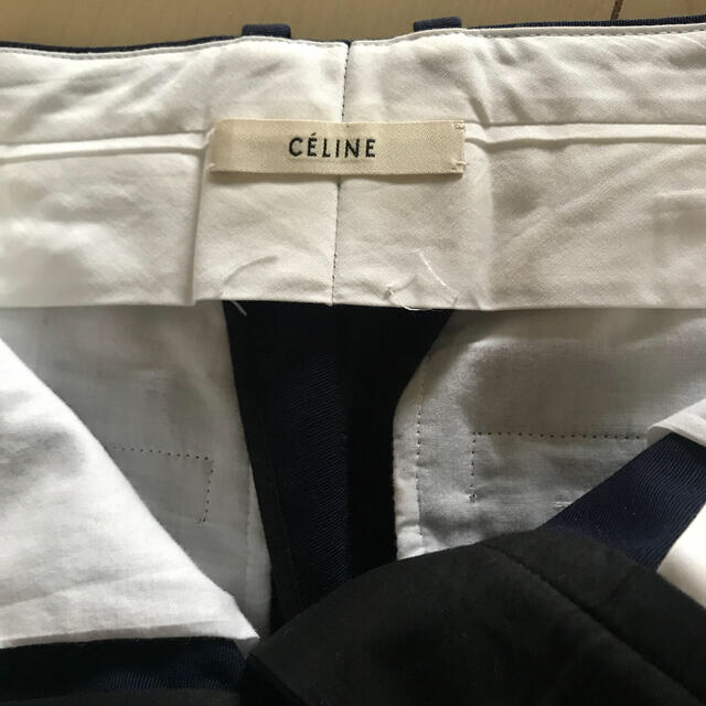 celine(セリーヌ)のセリーヌフィービー期センタープレスパンツ レディースのパンツ(カジュアルパンツ)の商品写真