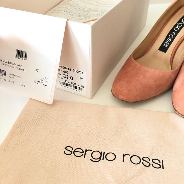 Sergio Rossi(セルジオロッシ)のセルジオロッシ パンプス37 ¥83,160 レディースの靴/シューズ(ハイヒール/パンプス)の商品写真