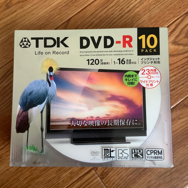 TDK(ティーディーケイ)のTDK  DVD-R 10pack エンタメ/ホビーのDVD/ブルーレイ(その他)の商品写真