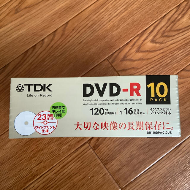 TDK(ティーディーケイ)のTDK  DVD-R 10pack エンタメ/ホビーのDVD/ブルーレイ(その他)の商品写真