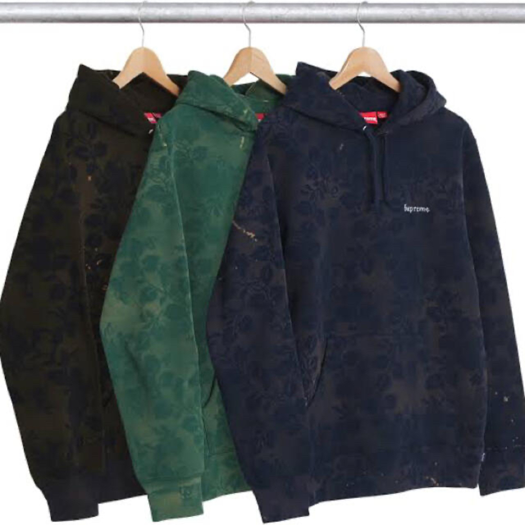 Supreme(シュプリーム)のsupreme bleached lace hoodie  メンズのトップス(パーカー)の商品写真