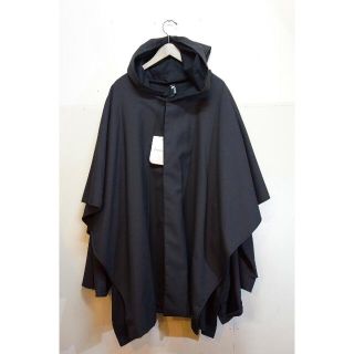 ヨウジヤマモト(Yohji Yamamoto)の Yグラウンド ビッグ ケープ フード ポンチョ マント コート1207K▲(ニット/セーター)