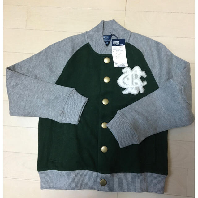 POLO RALPH LAUREN(ポロラルフローレン)のスタジャン ブルゾン　ラルフローレン130 キッズ/ベビー/マタニティのキッズ服男の子用(90cm~)(ジャケット/上着)の商品写真