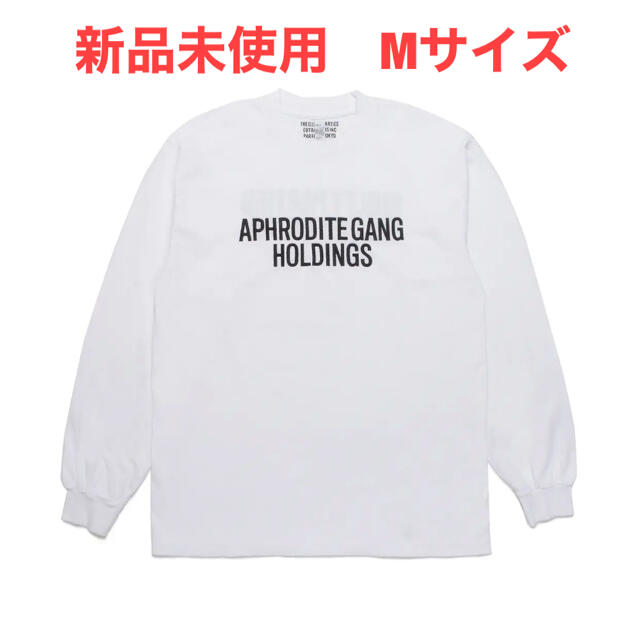 WACKO MARIA × BUDSPOOL  white M舐達麻ワコマリアTシャツ/カットソー(七分/長袖)