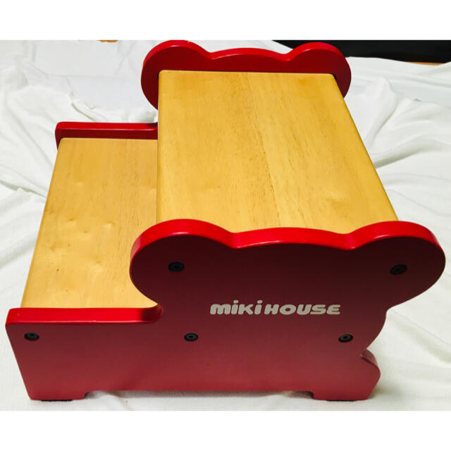 mikihouse(ミキハウス)のミキハウス　くま踏み台ステップ　ベアステップ キッズ/ベビー/マタニティの寝具/家具(その他)の商品写真