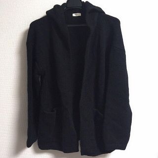 SAINT LAURENT PARIS サンローラン フード付ニットカーディガン