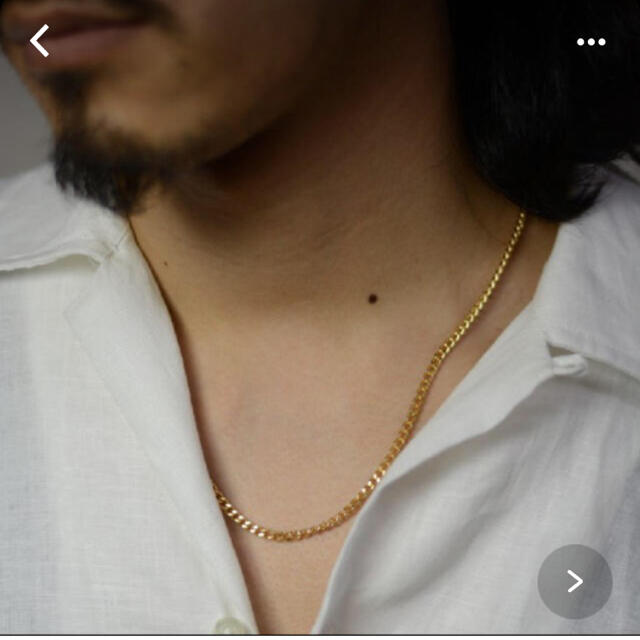 Ron Herman(ロンハーマン)のmeian 18k ネックレス メンズのアクセサリー(ネックレス)の商品写真