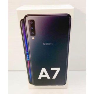 サムスン(SAMSUNG)のSamsung Galaxy A7 ブラック 新品未使用・未開封(スマートフォン本体)