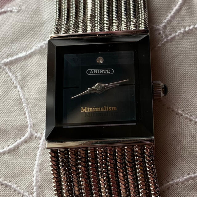 ABISTE(アビステ)のABISTE スクエアフェイス多連チェーンブレスレット腕時計 レディースのファッション小物(腕時計)の商品写真