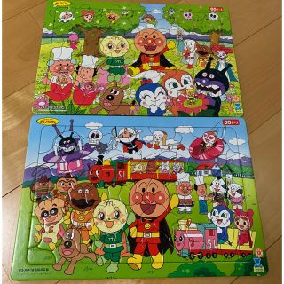 アンパンパズル　２個セット(知育玩具)