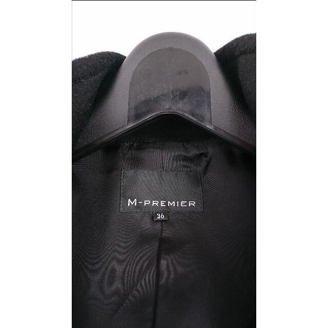 M-premier(エムプルミエ)の美品♪ エムプルミエ  カシミヤ100%コート レディースのジャケット/アウター(ロングコート)の商品写真