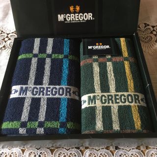 マックレガー(McGREGOR)のマックレガー⭐︎タオルセット２枚組⭐︎新品(ハンカチ/ポケットチーフ)