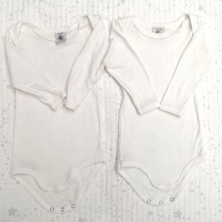 プチバトー(PETIT BATEAU)のプチバトー　肌着　67cm 長袖(肌着/下着)