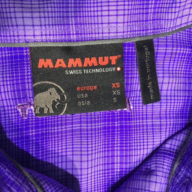 Mammut(マムート)のMAMMUTトレッキングシャツ レディースのトップス(シャツ/ブラウス(長袖/七分))の商品写真