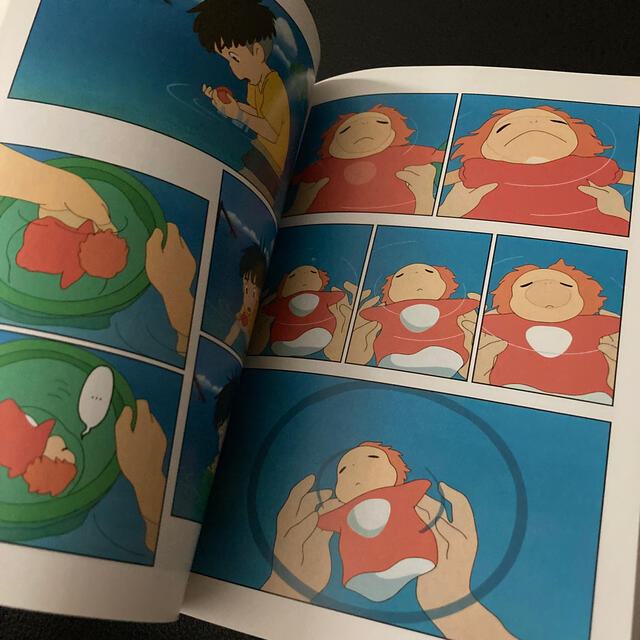 ジブリ(ジブリ)のPonyo Film Comic, Vol. 4, Volume 4 ポニョ エンタメ/ホビーの本(洋書)の商品写真