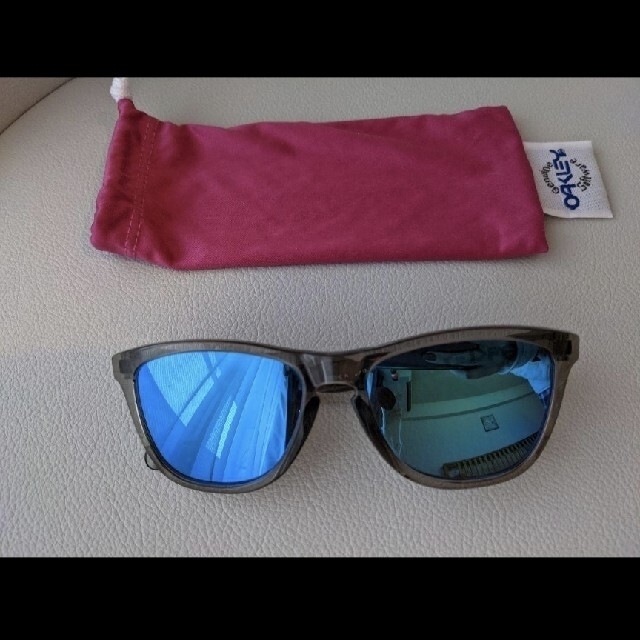 専用　Oakley オークリー　サングラス Frogskins　クリア　ミラー