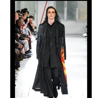 ヨウジヤマモト(Yohji Yamamoto)のヨウジヤマモト 2020ssナイトベルベットロングコート(その他)