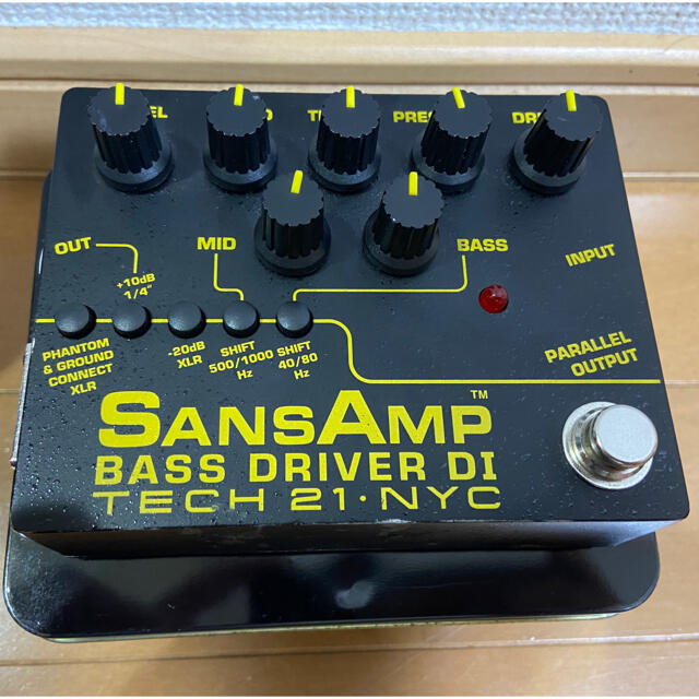 TECH21 Sansamp サンズアンプ Bass Driver DI V2