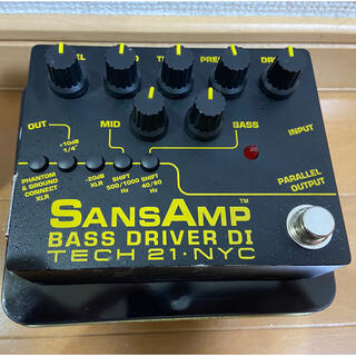 TECH21 Sansamp サンズアンプ Bass Driver DI V2(ベースエフェクター)
