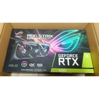 エイスース(ASUS)のASUS ROG-STRIX-RTX3080-10G-GAMING 新品未開封(PCパーツ)