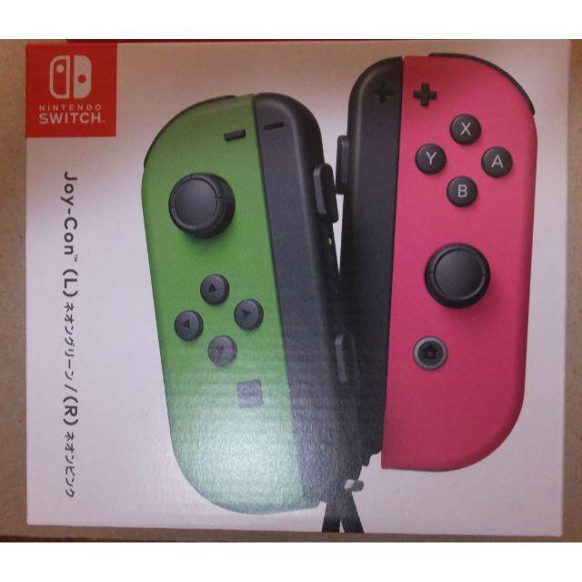 Nintendo Switch - 未使用・Joy-Con（L） ネオングリーン/（R） ネオンピンク ②Lの通販 by Pin@head卿