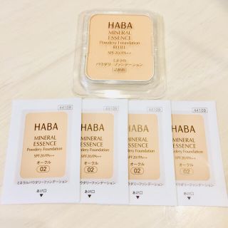 ハーバー(HABA)のHABA  ミネラルパウダリーファンデーション 詰替用 オークル 01 (ファンデーション)