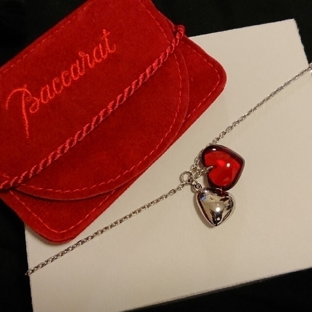 売約済み】Baccarat バカラ“Be mine ” ネックレス・ブレスレ-