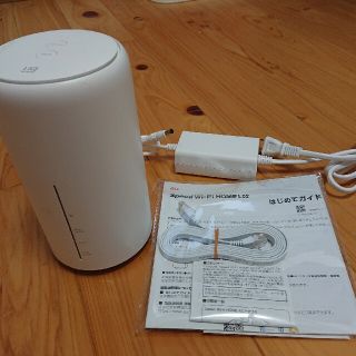 エーユー(au)のspeed Wi-Fi HOME L02(その他)