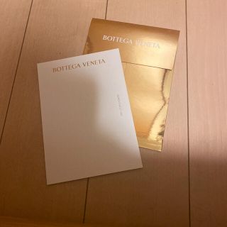 ボッテガヴェネタ(Bottega Veneta)のBOTTECA VENETA メッセージカードとゴールド封筒(カード/レター/ラッピング)