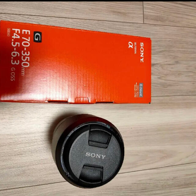 特価】 SONY 350 フィルター付望遠 ほぼ新品 保証期間内 SEL70350G