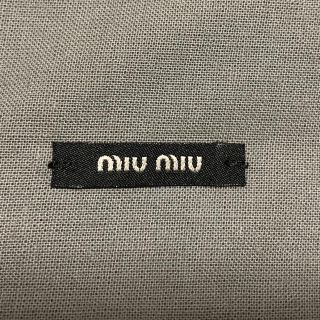 ミュウミュウ(miumiu)の最終価格！ これ以上お値下げなし！ miumiuのシューズバッグ(その他)