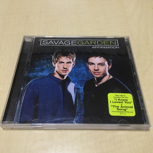 SAVAGEGARDEN AFFIRMATION 輸入盤  エンタメ/ホビーのCD(ポップス/ロック(洋楽))の商品写真