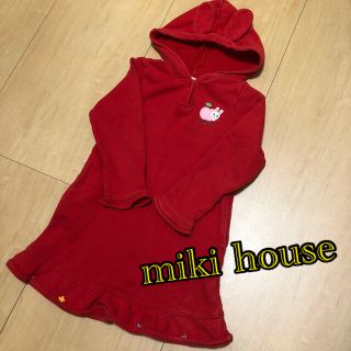 ミキハウス(mikihouse)のミキハウス　パーカー　ワンピース(ワンピース)