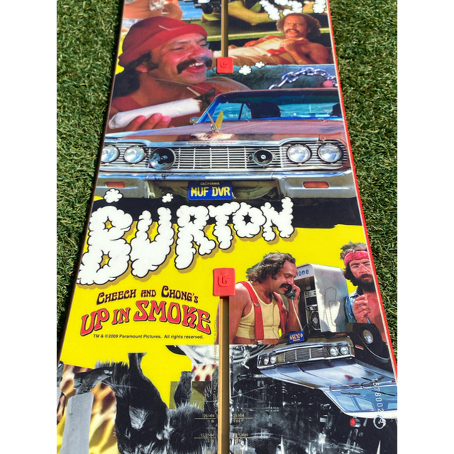BURTON by SMF ｜バートンならラクマ - BURTON/ボード/板/チーチ&チョン/157cm/コラボ/アップインスモークの通販 セール低価