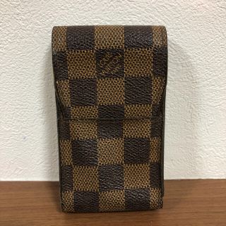 ルイヴィトン(LOUIS VUITTON)のヴィトンダミエシガレットケース(タバコグッズ)