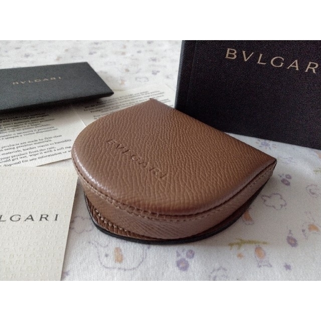 【新品】ブルガリ　BVLGARI　コインケース　小銭入れ　ブラウン　馬蹄形 | フリマアプリ ラクマ