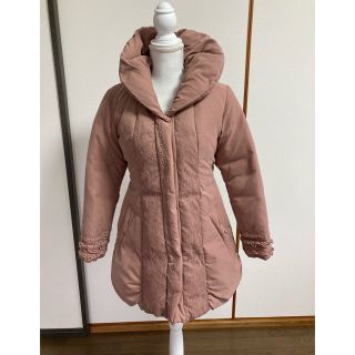 美品完売品 コート axes femme レースダウンジャケット コートブルゾン