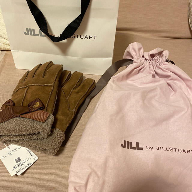 JILL by JILLSTUART(ジルバイジルスチュアート)のジル　ムートングローブ レディースのファッション小物(手袋)の商品写真