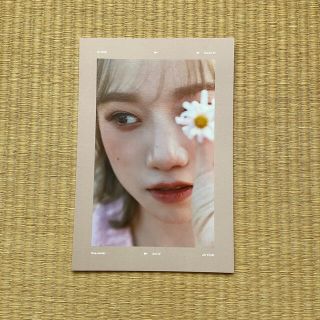 IZ*ONE チョユリ cover photocard one reeler(K-POP/アジア)