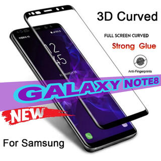 ギャラクシー(Galaxy)のGALAXY NOTE8 保護ガラス ガラスフィルム ギャラクシーノート8(保護フィルム)