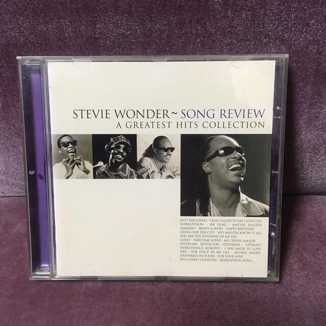 STEVIE WONDER ~ SONG REVIEW CD アルバム 洋楽  エンタメ/ホビーのCD(ポップス/ロック(洋楽))の商品写真