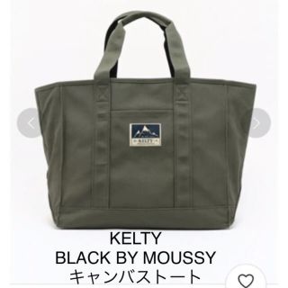 ブラックバイマウジー(BLACK by moussy)のKELTY × BLACK BY MOUSSY キャンバストートバック(トートバッグ)